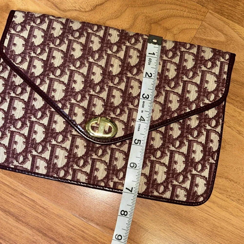 Authentic Vintage Christian Dior Trotter Clutch